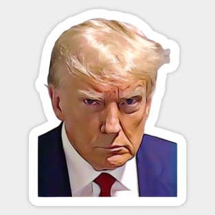 Dondald Trump The Mugshot August 24, 2023 Sticker